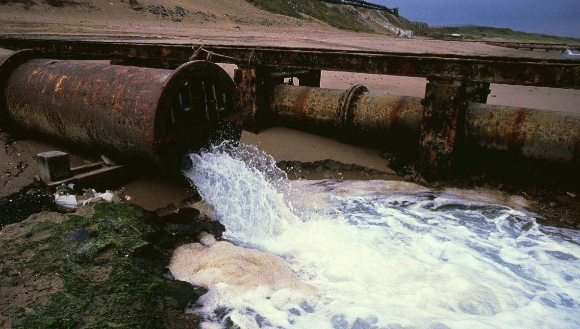 (圖:生活直排污水處理工藝)