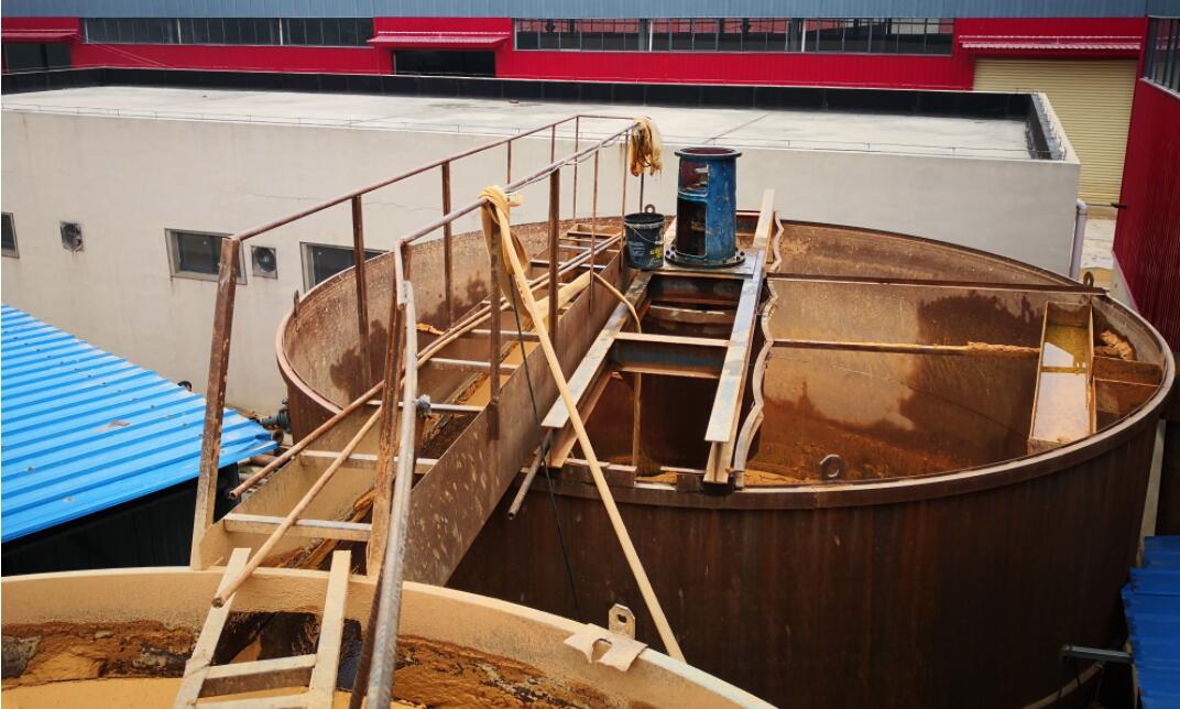 (圖:處理砂石清洗廢水場景)